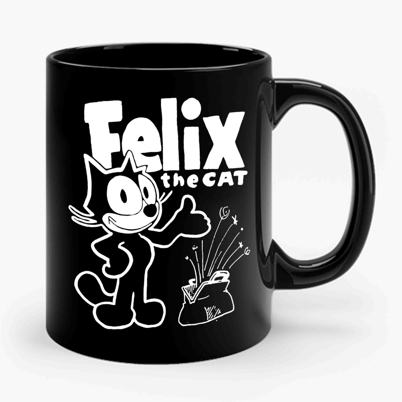 Felix The Cat 1980's Ceramic Mug